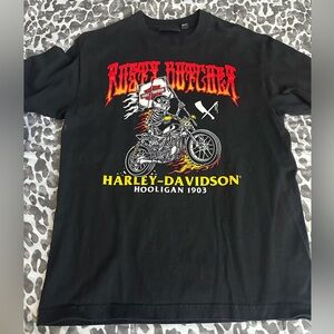 Harley-Davidson & Rusty Butcher tshirt sz Lg